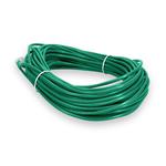 Picture of 100ft RJ-45 (Male) to RJ-45 (Male) Straight Green Cat6 UTP Slim PVC Copper Patch Cable