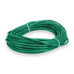 Picture of 100ft RJ-45 (Male) to RJ-45 (Male) Straight Green Cat6 UTP Slim PVC Copper Patch Cable