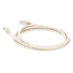 Picture of 10ft RJ-45 (Male) to RJ-45 (Male) Straight Beige Cat5e UTP PVC Copper Patch Cable