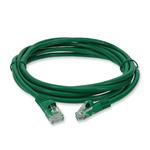 Picture of 10ft RJ-45 (Male) to RJ-45 (Male) Cat5e Straight Green UTP Copper PVC Patch Cable