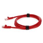 Picture of 10ft RJ-45 (Male) to RJ-45 (Male) Cat6 Straight Red UTP Copper PVC Patch Cable