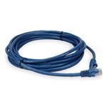 Picture of 14ft RJ-45 (Male) to RJ-45 (Male) Cat5e Straight Blue UTP Copper PVC Patch Cable