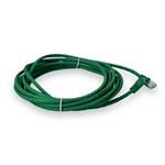 Picture of 15ft RJ-45 (Male) to RJ-45 (Male) Cat5e Straight Green UTP Copper PVC Patch Cable