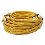 Picture of 15ft RJ-45 (Male) to RJ-45 (Male) Cat6 Straight Yellow UTP Copper PVC Patch Cable