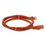 Picture of 1ft RJ-45 (Male) to RJ-45 (Male) Cat6 Straight Orange UTP Copper PVC Patch Cable
