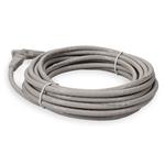 Picture of 20ft RJ-45 (Male) to RJ-45 (Male) Cat6A Straight Gray UTP Copper PVC Patch Cable