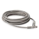 Picture of 20ft RJ-45 (Male) to RJ-45 (Male) Cat6A Straight Gray UTP Copper PVC Patch Cable