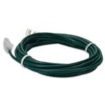 Picture of 20ft RJ-45 (Male) to RJ-45 (Male) Cat6 Straight Booted, Snagless Green Slim UTP Copper PVC Patch Cable