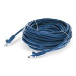 Picture of 22ft RJ-45 (Male) to RJ-45 (Male) Cat6 Straight Microboot, Snagless Blue UTP Copper Patch Cable
