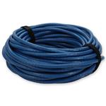 Picture of 22ft RJ-45 (Male) to RJ-45 (Male) Cat6 Straight Non-Booted, Non-Snagless Blue UTP Copper Patch Cable