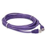 Picture of 7m RJ-45 (Male) to RJ-45 (Male) Cat6 Straight Purple UTP Copper PVC Patch Cable