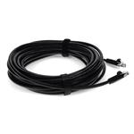 Picture of 25ft RJ-45 (Male) to RJ-45 (Male) Cat6 Straight Black UTP Copper PVC Patch Cable