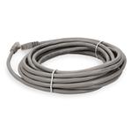 Picture of Proline 25ft RJ-45 (Male) to RJ-45 (Male) Gray Cat6 Straight UTP PVC TAA Compliant Copper Patch Cable