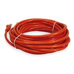 Picture of 25ft RJ-45 (Male) to RJ-45 (Male) Cat6 Straight Orange UTP Copper PVC Patch Cable