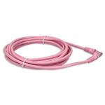 Picture of 25ft RJ-45 (Male) to RJ-45 (Male) Cat6 Straight Pink UTP Copper PVC Patch Cable