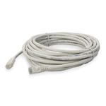 Picture of 25ft RJ-45 (Male) to RJ-45 (Male) Cat6 Straight White UTP Copper PVC Patch Cable