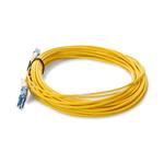 Picture of 10m 2xCS (Male) to 2xCS (Male) OS2 Straight Yellow Quadplex Fiber OFNR (Riser-Rated) Patch Cable