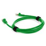 Picture of 2ft RJ-45 (Male) to RJ-45 (Male) Cat6 Straight Green UTP Copper PVC Patch Cable
