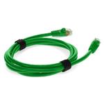 Picture of 2ft RJ-45 (Male) to RJ-45 (Male) Cat6 Straight Green UTP Copper PVC Patch Cable