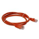 Picture of 2ft RJ-45 (Male) to RJ-45 (Male) Cat6 Straight Orange UTP Copper PVC Patch Cable