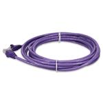 Picture of 30ft RJ-45 (Male) to RJ-45 (Male) Cat6 Straight Purple UTP Copper PVC Patch Cable