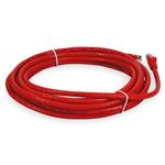 Picture of 30ft RJ-45 (Male) to RJ-45 (Male) Cat6 Straight Red UTP Copper Patch Cable