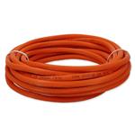Picture of 30ft RJ-45 (Male) to RJ-45 (Male) Straight Orange Cat6A UTP PVC Copper Patch Cable
