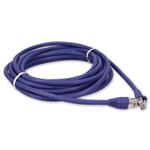 Picture of 30ft RJ-45 (Male) to RJ-45 (Male) Cat6A Straight Purple UTP Copper PVC Patch Cable