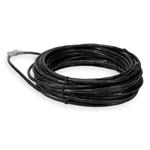 Picture of 30ft RJ-45 (Male) to RJ-45 (Male) Cat6A Shielded Straight Black STP Copper PVC Patch Cable