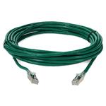 Picture of 30ft RJ-45 (Male) to RJ-45 (Male) Cat6A Shielded Straight Green STP Copper PVC Patch Cable