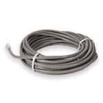 Picture of 30ft RJ-45 (Male) to RJ-45 (Male) Cat6A Shielded Straight Gray STP Copper PVC Patch Cable