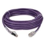 Picture of 30ft RJ-45 (Male) to RJ-45 (Male) Cat6A Shielded Straight Purple STP Copper PVC Patch Cable
