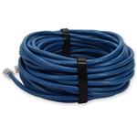 Picture of 30ft RJ-45 (Male) to RJ-45 (Male) Cat6 Straight Non-Booted, Non-Snagless Blue Copper Patch Cable