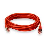 Picture of 30ft RJ-45 (Male) to RJ-45 (Male) Cat6 Shielded Straight Orange STP Copper PVC Patch Cable