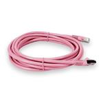 Picture of 30ft RJ-45 (Male) to RJ-45 (Male) Shielded Straight Pink Cat6 STP PVC Copper Patch Cable