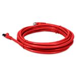 Picture of 30ft RJ-45 (Male) to RJ-45 (Male) Cat6 Shielded Straight Red STP Copper PVC Patch Cable