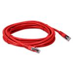 Picture of 30ft RJ-45 (Male) to RJ-45 (Male) Cat6 Shielded Straight Red STP Copper PVC Patch Cable