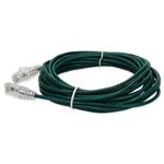 Picture of 30ft RJ-45 (Male) to RJ-45 (Male) Cat6 Straight Green Slim UTP Copper PVC Patch Cable
