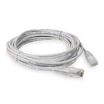 Picture of 30ft RJ-45 (Male) to RJ-45 (Male) Cat6 Straight White Slim UTP Copper PVC Patch Cable