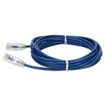 Picture of 30ft RJ-45 (Male) to RJ-45 (Male) Blue Cat6A UTP PVC Slim Copper Patch Cable