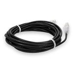 Picture of 30ft RJ-45 (Male) to RJ-45 (Male) Cat6A Straight Black Slim UTP Copper PVC Patch Cable