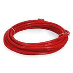 Picture of 33ft RJ-45 (Male) to RJ-45 (Male) Cat6 Straight Red UTP Copper PVC Patch Cable