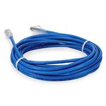 Picture of 33ft RJ-45 (Male) to RJ-45 (Male) Cat6 Straight Blue UTP Copper Plenum Patch Cable