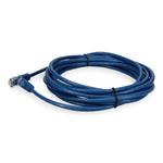 Picture of 35ft RJ-45 (Male) to RJ-45 (Male) Cat5e Straight Blue UTP Copper PVC Patch Cable