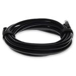 Picture of 35ft RJ-45 (Male) to RJ-45 (Male) Straight Black Cat5e UTP PVC Copper Patch Cable