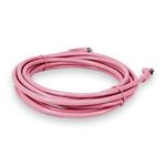 Picture of 35ft RJ-45 (Male) to RJ-45 (Male) Shielded Straight Pink Cat6 STP PVC Copper Patch Cable