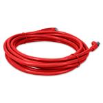 Picture of 35ft RJ-45 (Male) to RJ-45 (Male) Cat6 Shielded Straight Red STP Copper PVC Patch Cable