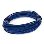 Picture of 35ft RJ-45 (Male) to RJ-45 (Male) Cat6 Straight Blue Slim UTP Copper PVC Patch Cable