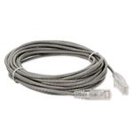Picture of 35ft RJ-45 (Male) to RJ-45 (Male) Cat6 Straight Gray Slim UTP Copper PVC Patch Cable
