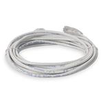 Picture of 35ft RJ-45 (Male) to RJ-45 (Male) Cat6 Straight White Slim UTP Copper PVC Patch Cable